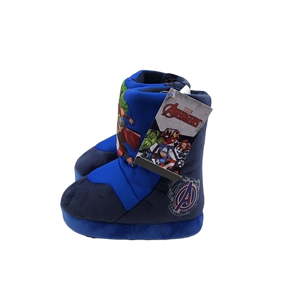Marvel Toddler's Avengers Boys Slipper Bootie- 5-6